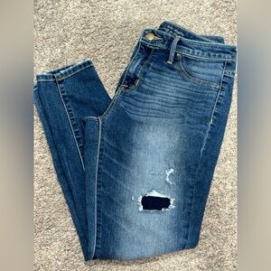 High rise jeans